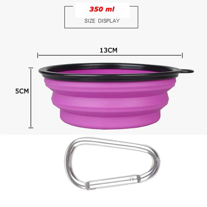 sPAWrkle™  Portable Folding Silicone Bowl