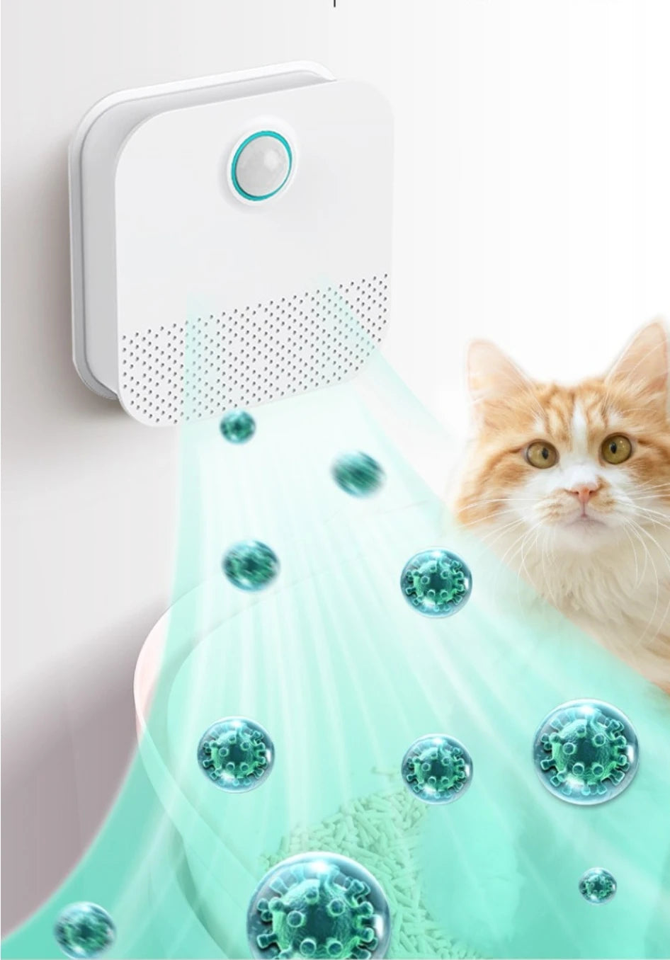 sPAWrkle™ Smart Cat Odor Purifier