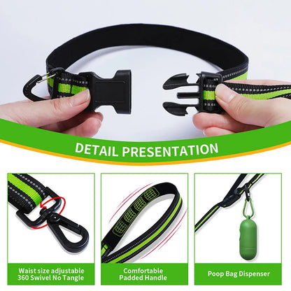 sPAWrkle™ Hands-Free Dog Leash