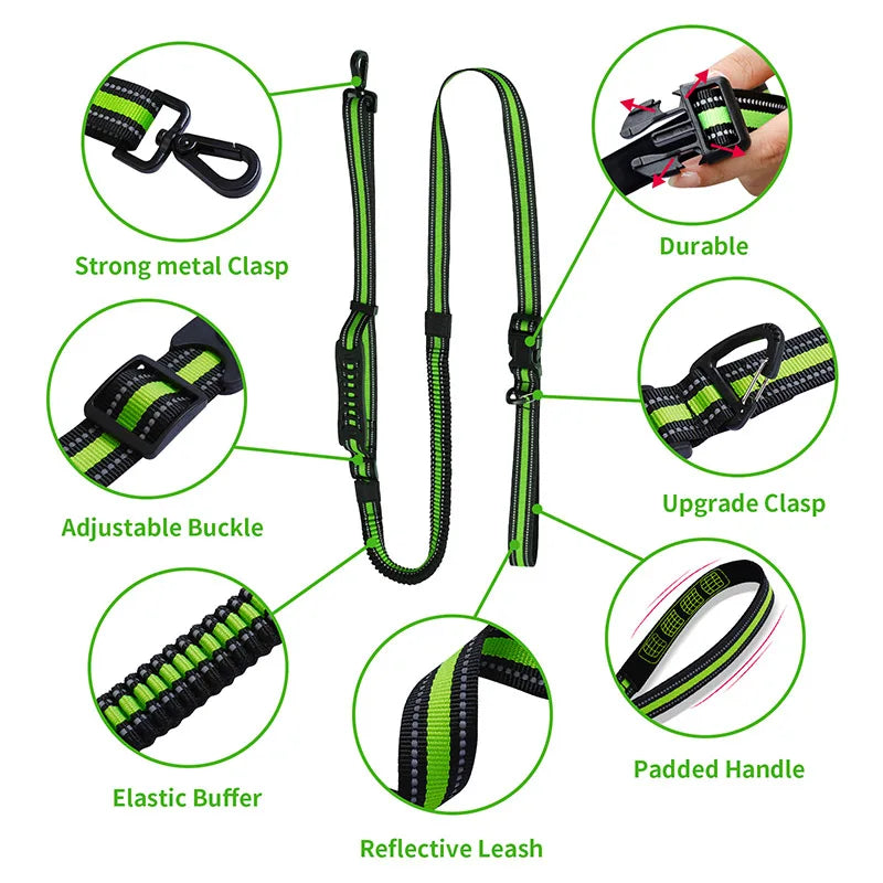 sPAWrkle™ Hands-Free Dog Leash