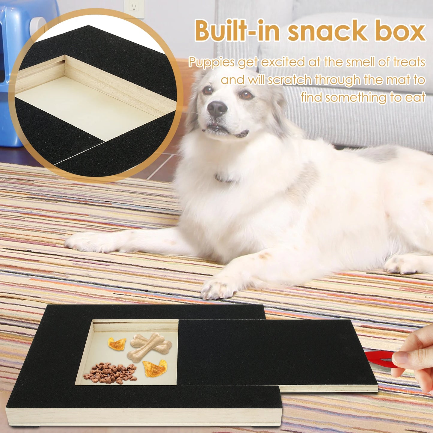 sPAWrkle™ Scratch Pad for Dogs